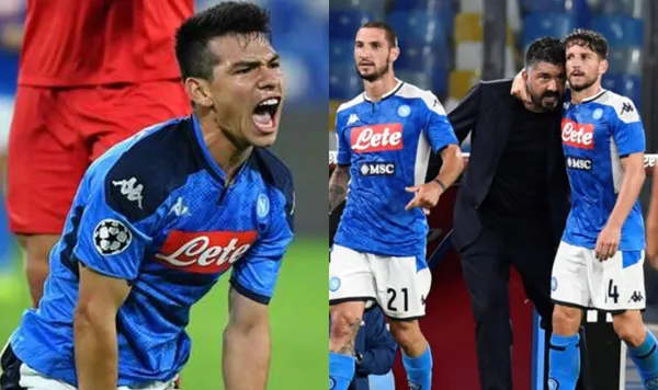 Por eso lo quieren sacar. Prensa de Italia filtra que Hirving Lozano tuvo un roce con uno de los intocables de Gennaro Gatusso.