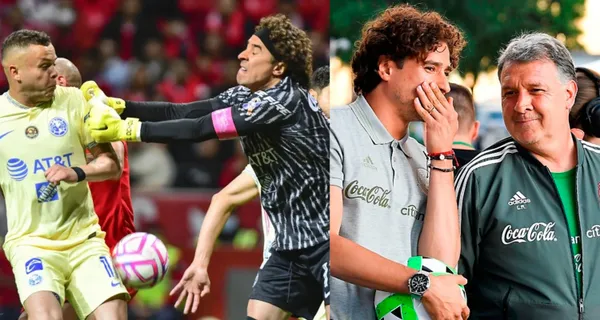 Por eso no rinde, en lugar de entrenar lo que debe, Ochoa y lo que hace junto con Martino.