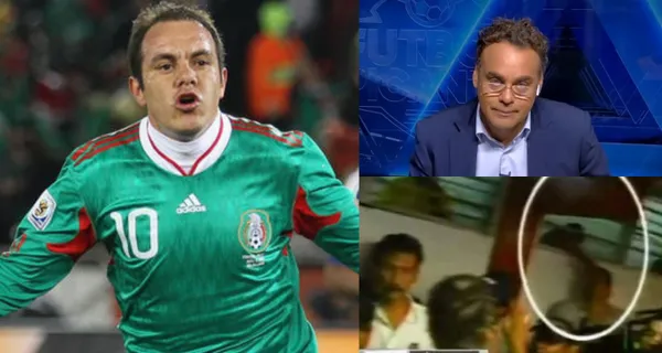 Por eso se dio el golpe, por culpa de José Ramón Fernández, Blanco le dio el golpe a Faitelson, aquella tarde en el estadio de los Tiburones.