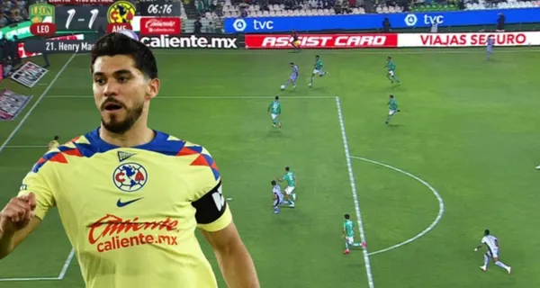 Por esta razón le dan el gol al América a pesar del fuera de juego.