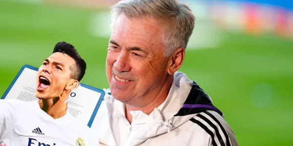 Por fin Hirving Lozano ya recibe buenas noticias, ahora serían por parte del Real Madrid de Ancelotti