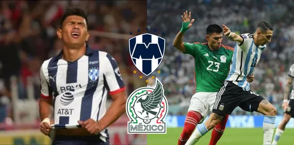 Por más que intentó parar a los argentinos, poco pudo hacer para defender a México