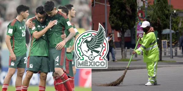 Por su culpa el Tri empeoró y cayó en una crisis; ahora trabaja como barrendero