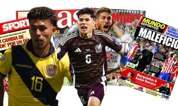 Portada de los principales diarios deportivos de España (fuente Defensa Central)