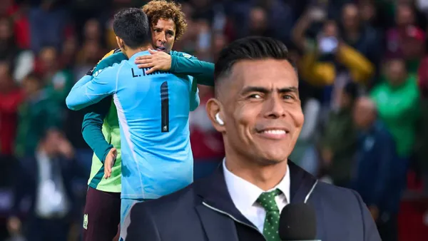 Portero de México y Oswaldo Sánchez