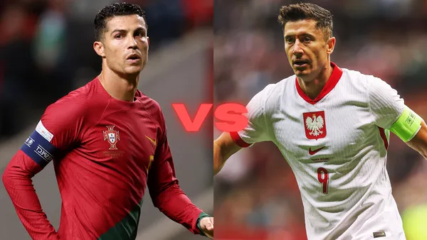Portugal vs Polonia | Foto: X oficial de @selecaoportugal y @LaczyNasPilka