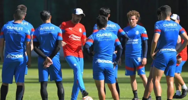 Práctica de Chivas en el complejo de Verde Valle (Fuente: Chivas)