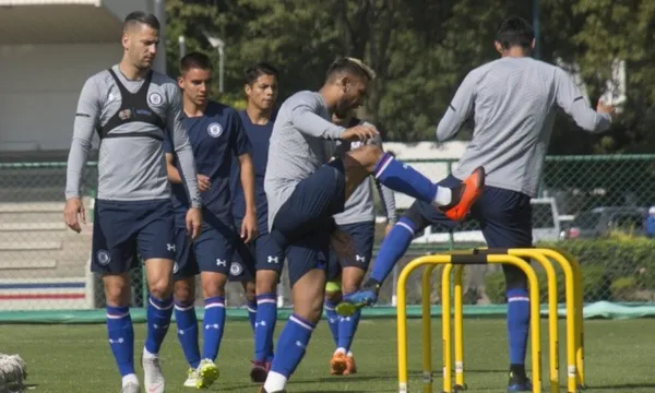 Práctica de Cruz Azul en el complejo de La Noria (Fuente: Mexsports)