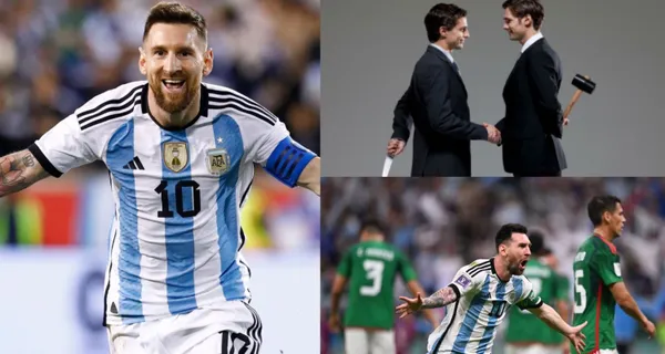 Prefirió ayudar en silencio a Messi, a pesar que al final se burló del Tri y pisó la camiseta.