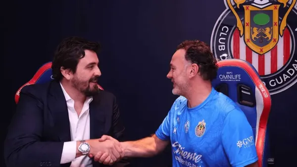 Presentación de Gabriel Milito como entrenador de Chivas (Foto: Chivas)