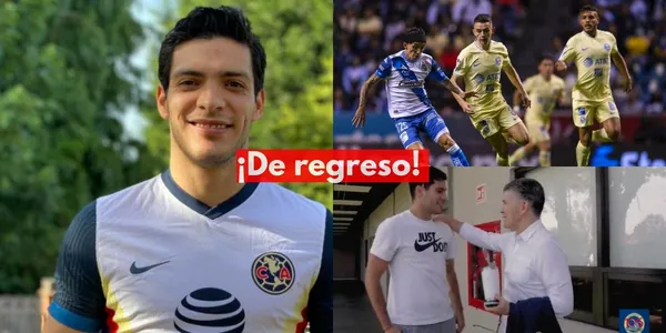 Previo al Puebla vs América, Raúl Jiménez regresa a Coapa con González Iñarritu.