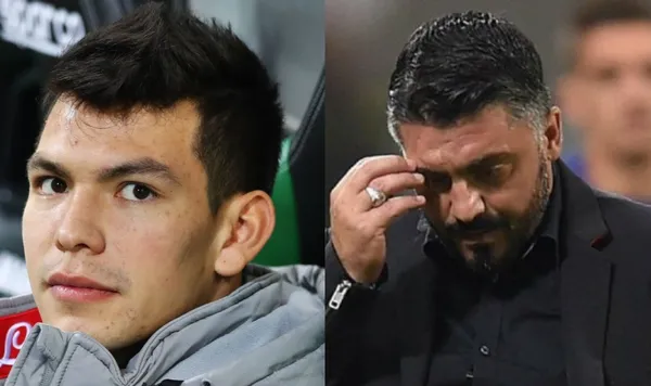 Pudo pasarle la pelota a Hirving Lozano en una jugada en donde el Napoli tenía para empatar la serie pero no lo hizo y falló el gol. Ahora el mimado de Gattuso le puso la soga al cuello.