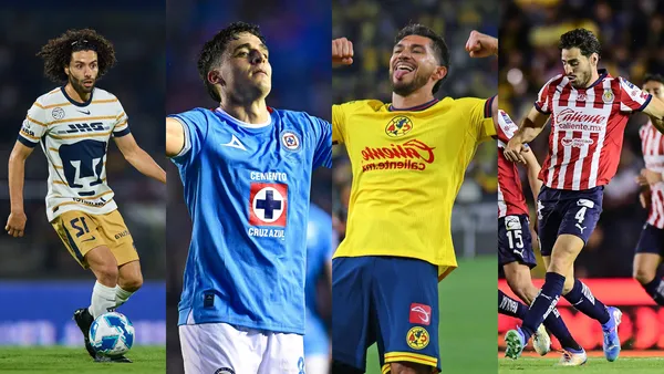 Pumas, Cruz Azul, América y Chivas en el Apertura 2024. | Fotos: Mex Sport