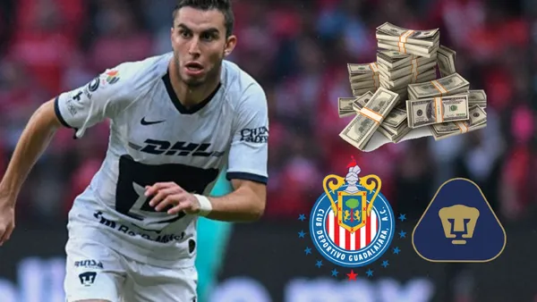 Pumas desembolsaría una cuantiosa cantidad por el pase del lateral izquierdo.