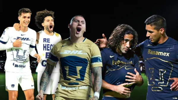 Pumas ha visto pasar a grandes jugadores que no lograron levantar un título con el club | Foto: Especial