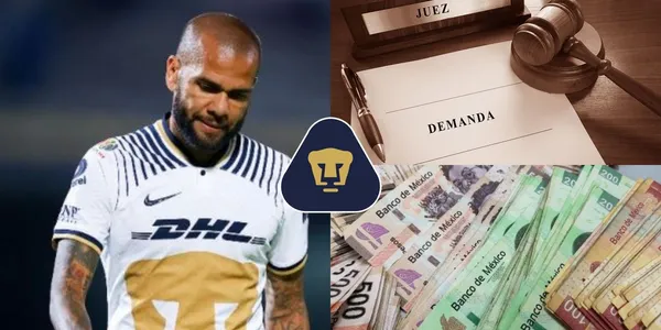 Pumas quiere sí o sí el pago de 5 millones de dólares de indemnización por parte de Dani Alves.