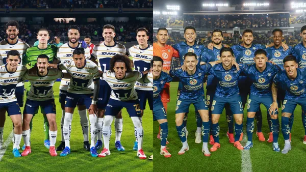 Pumas vs América | Fotos: @PumasMX y @ClubAmerica