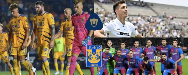 Pumas y América pudieron concretar partidos amistosos con equipos de primer nivel mientras Tigres fue rechazado por otro club europeo.