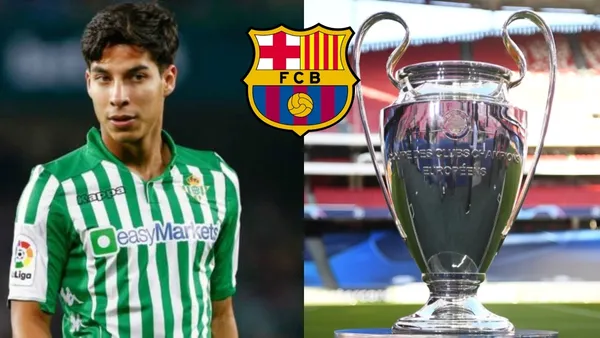 Quien ganara la Champions League ahora auspicia a Diego Laínez para que llegue al FC Barcelona.