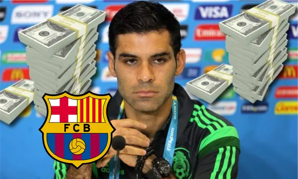 Rafael Márquez hablando en conferencia de prensa / El 10