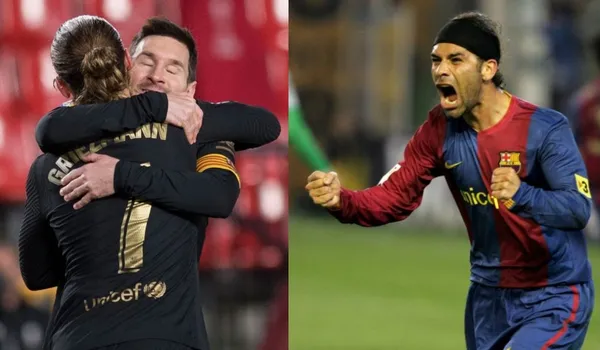 Rafael Márquez lo vivió como un hincha más la sufrida clasificación del FC Barcelona a la semifinal de la Copa del Rey.