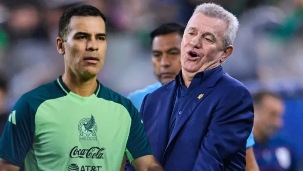 Rafael Márquez y Javier Aguirre en la Selección Mexicana