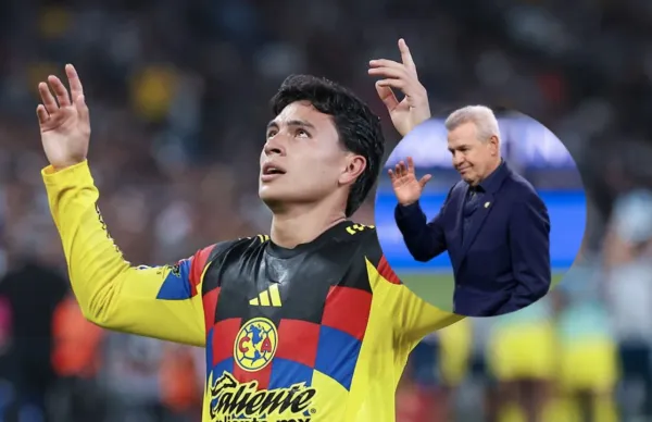 Ramón Juárez y Javier Aguirre/ Foto MexSport'.