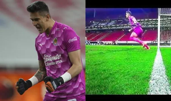 Raúl Gudiño salvó los muebles en un partido que tuvo llegadas de lado a lado, el portero mejoró de manera considerable y esto es lo que hace para estar al 100 en Chivas.