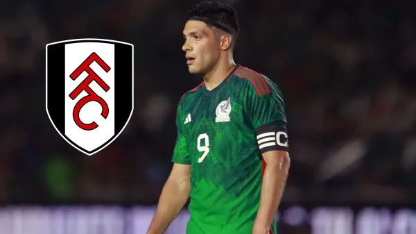 Raúl Jiménez con la selección mexicana