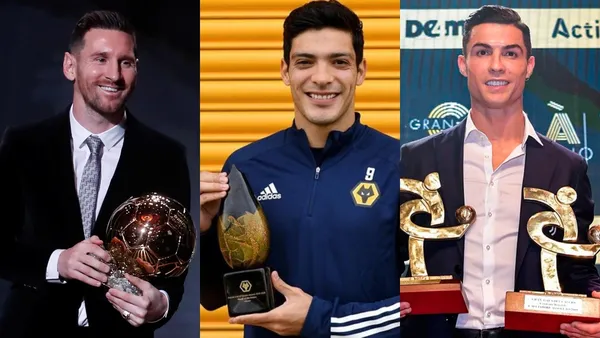 Raúl Jiménez mostró su sencillez y mira dónde guarda los trofeos que ha ganado en Inglaterra.