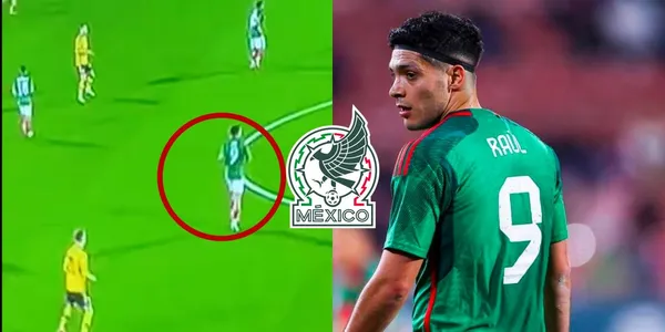 Raúl Jiménez no se encuentra físicamente bien, por lo que la afición lo criticó gracias a una de sus jugadas