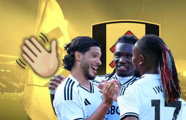 Raúl Jiménez riendo/Foto Fulham.