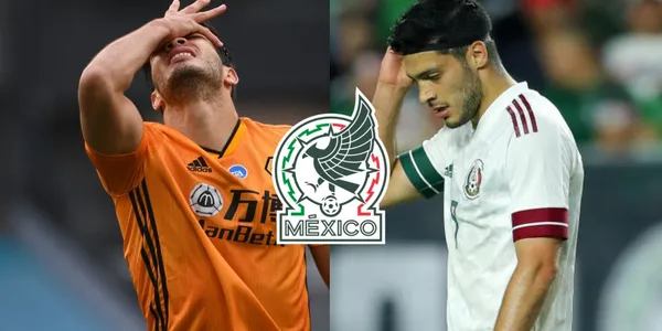 Raúl Jiménez sería uno de los cinco que se bajan de la selección mexicana; el jugador se mostró afligido