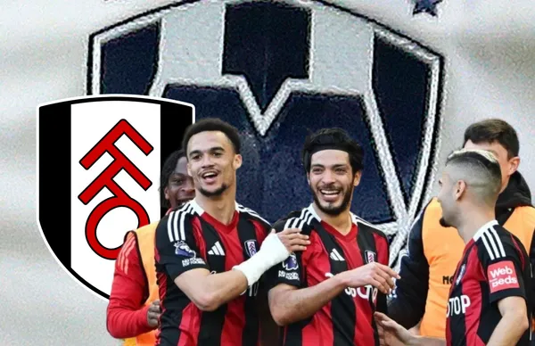 Raúl Jiménez y compañeros del Fulham/Foto Soy Fútbol.