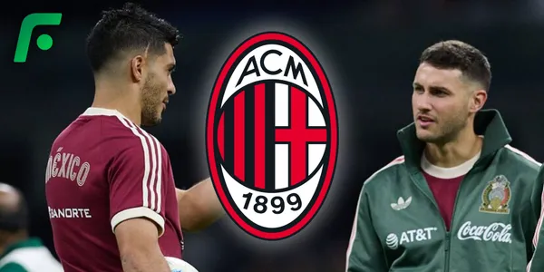 Raúl Jiménez y Santiago Giménez (Fuente: MEXSPORT)