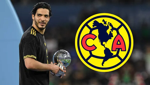 Raúl Jimenez y sello del Club América