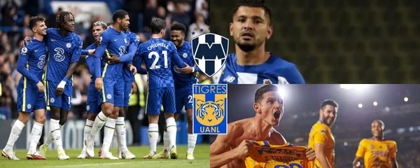 Rayados busca a ‘Tecatito’ mientras Tigres le ganaría un crack al Chelsea.