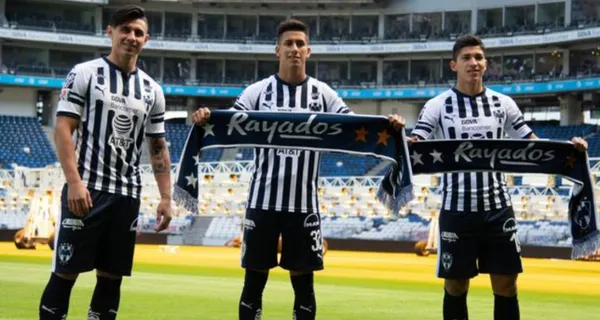 Rayados presenta a sus refuerzos en el estadio (Fuente: Mexsports)