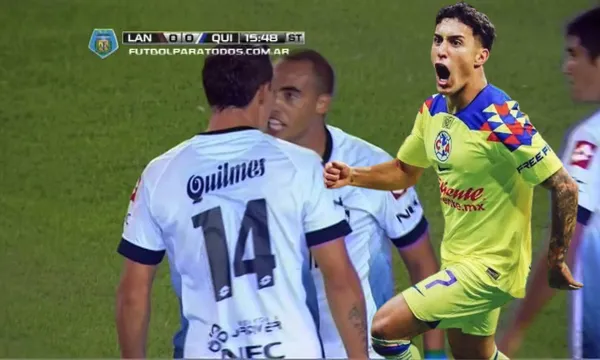 Reclamo entre jugadores del mismo equipo, junto a él Alejandro Zendejas / LFP