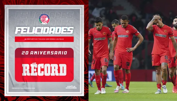 Récord le tiró con todo a Toluca