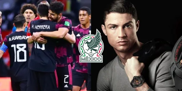 Renunció al Tri y al fútbol antes de su debut, ahora tiene el reloj de Cristiano Ronaldo.