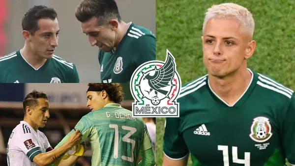 Revelan el jugador del Tri que tuvo fuertes discusiones con el Chicharito