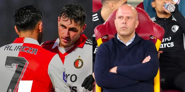 Revelan la pelea que tuvo Santiago Giménez con uno de sus compañeros, el DT del Feyenoord intervino