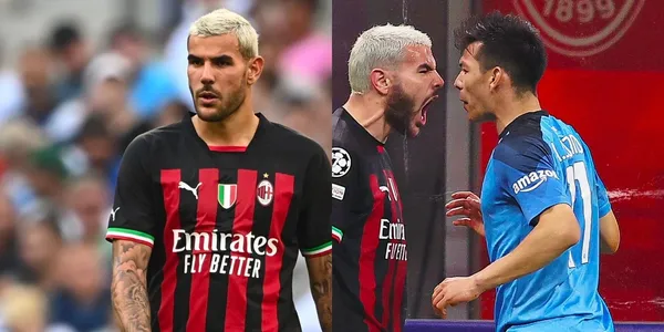 Revelan lo que ha sufrido Theo Hernández tras encarar a Hirving Lozano en un partido de Champions