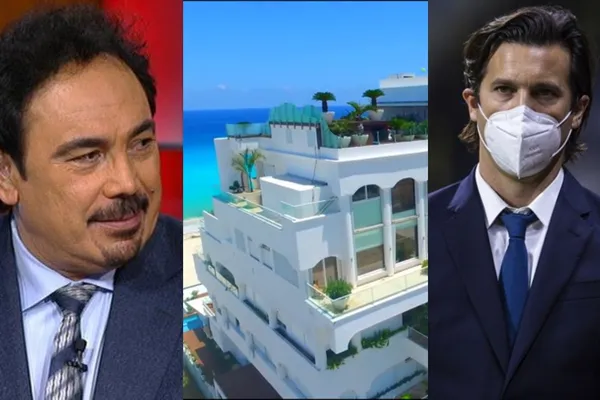 Revelan que a Santiago Solari le ofrecieron una mansión en Cancún para venir a México y la diferencia con la de Hugo Sánchez.