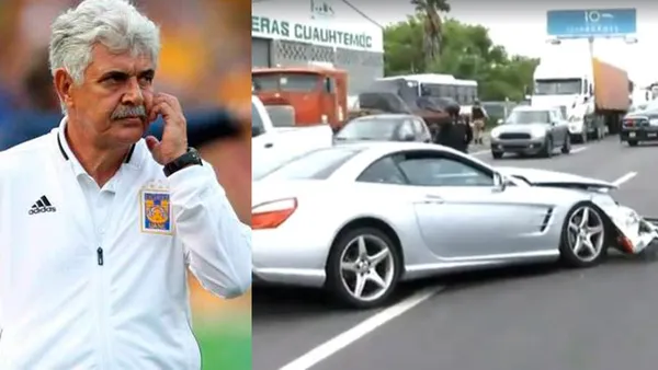 Ricardo Ferretti jugó en el llano en sus primeros años en México y ahora es millonario. Mira cuánto cuesta el auto de lujo que chocó.