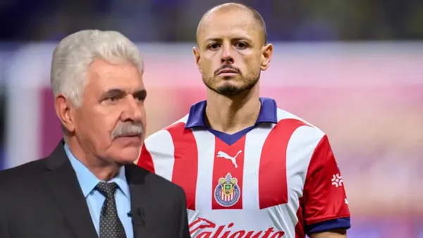 Ricardo Ferretti y Chicharito en Chivas (Foto: MEXSPORT)