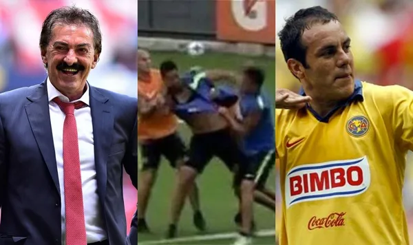 Ricardo La Volpe y lo que hacía en las prácticas, por eso Cuauthémoc no lo soportaba y buscó los golpes con el DT argentino.