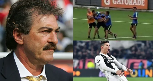 Ricardo La Volpe y una bronca que generó polémica por la reacción del entrenador.