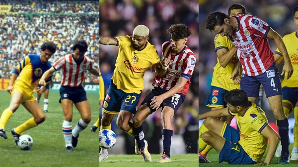 Rivalidad del Clásico Nacional, América vs Chivas. | Foto: Mex Sport